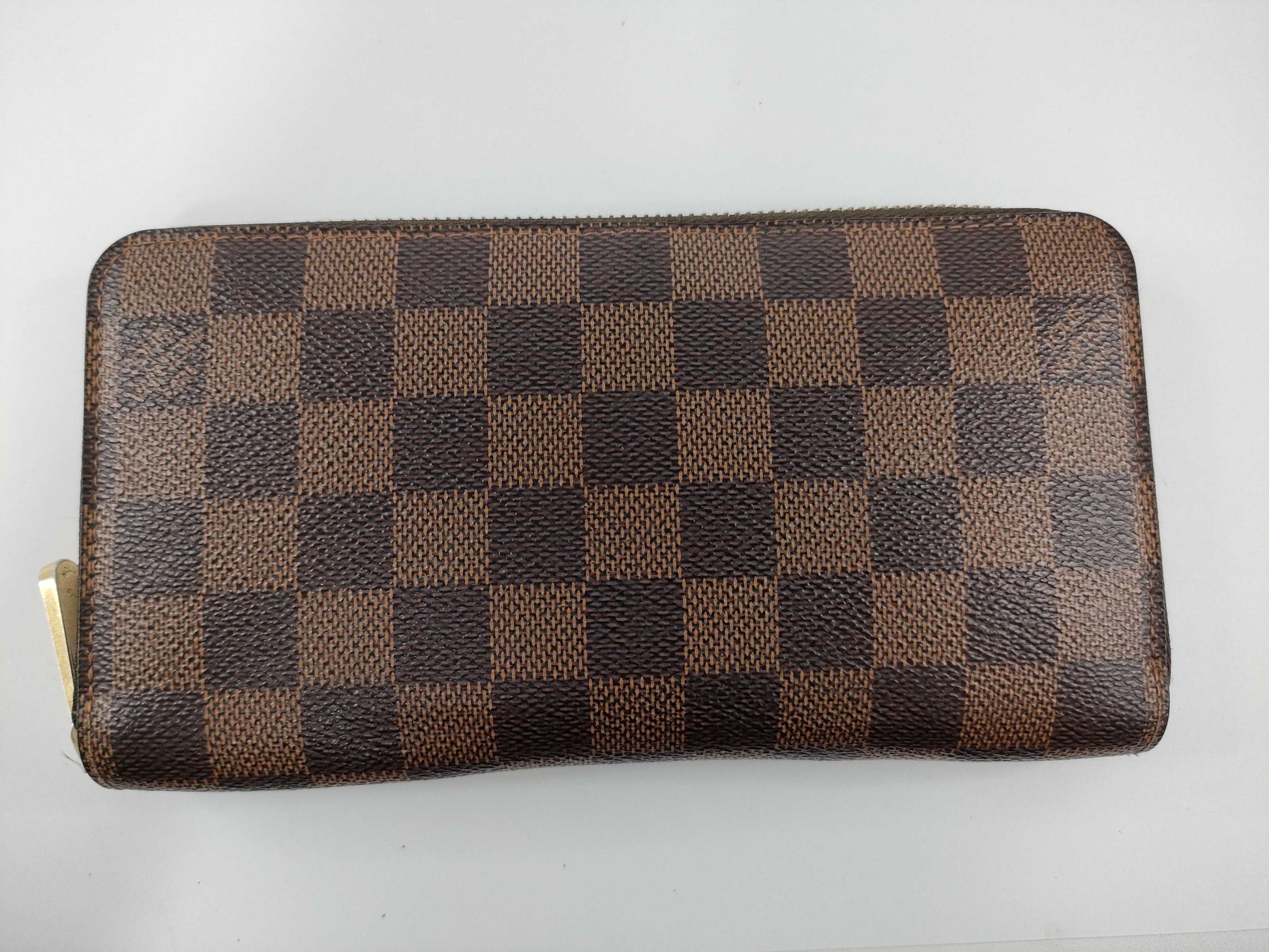LOUIS VUITTON Damier LV Zippy Wallet N60046 Damier Wallet