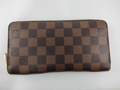 LOUIS VUITTON Damier LV Zippy Wallet N60046 Damier Wallet