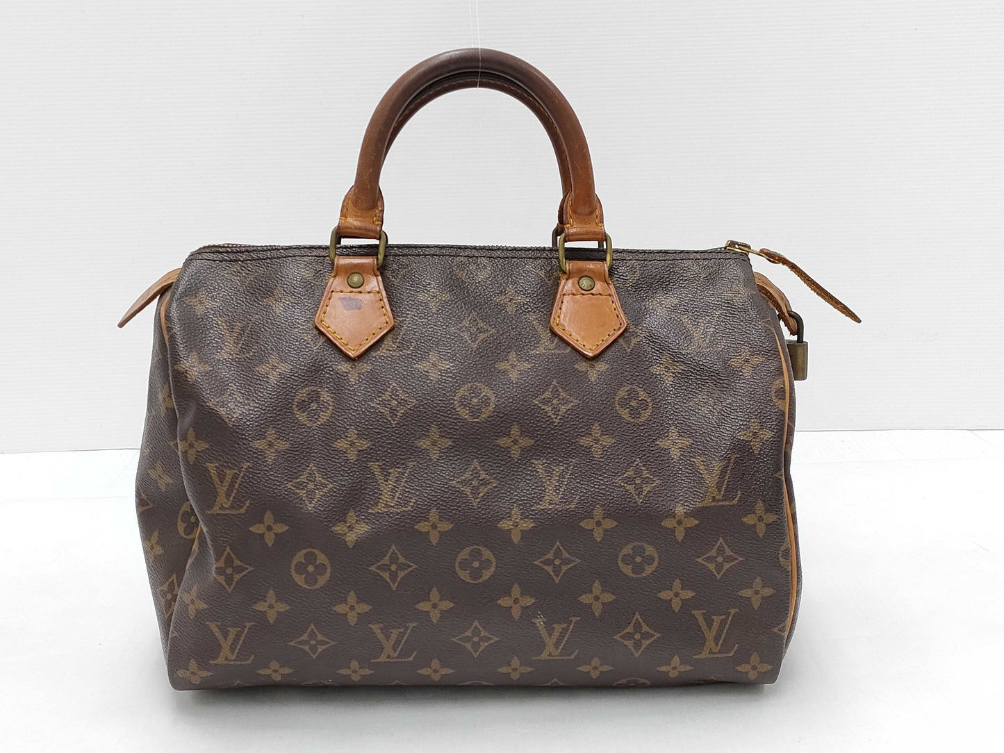 LOUIS VUITTON Monogram LV Speedy 30 M41109 Monogram Boston Bag