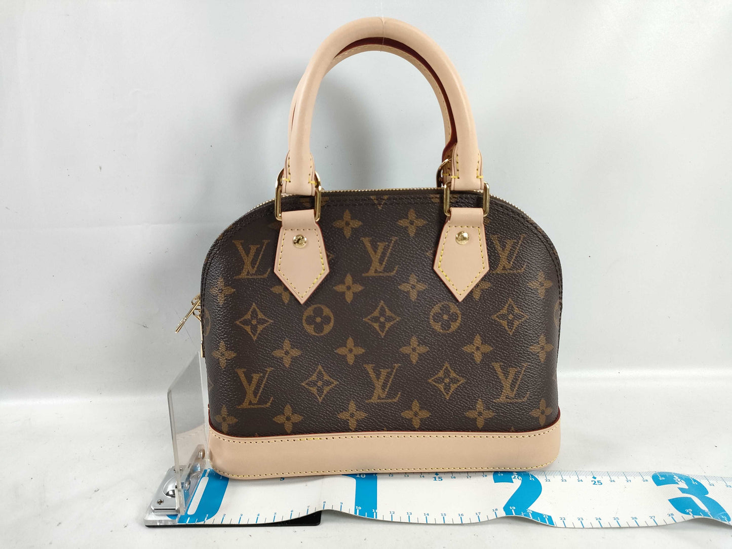 LOUIS VUITTON Monogram Louis Vuitton M46990 Monogram Alma BB Handbag