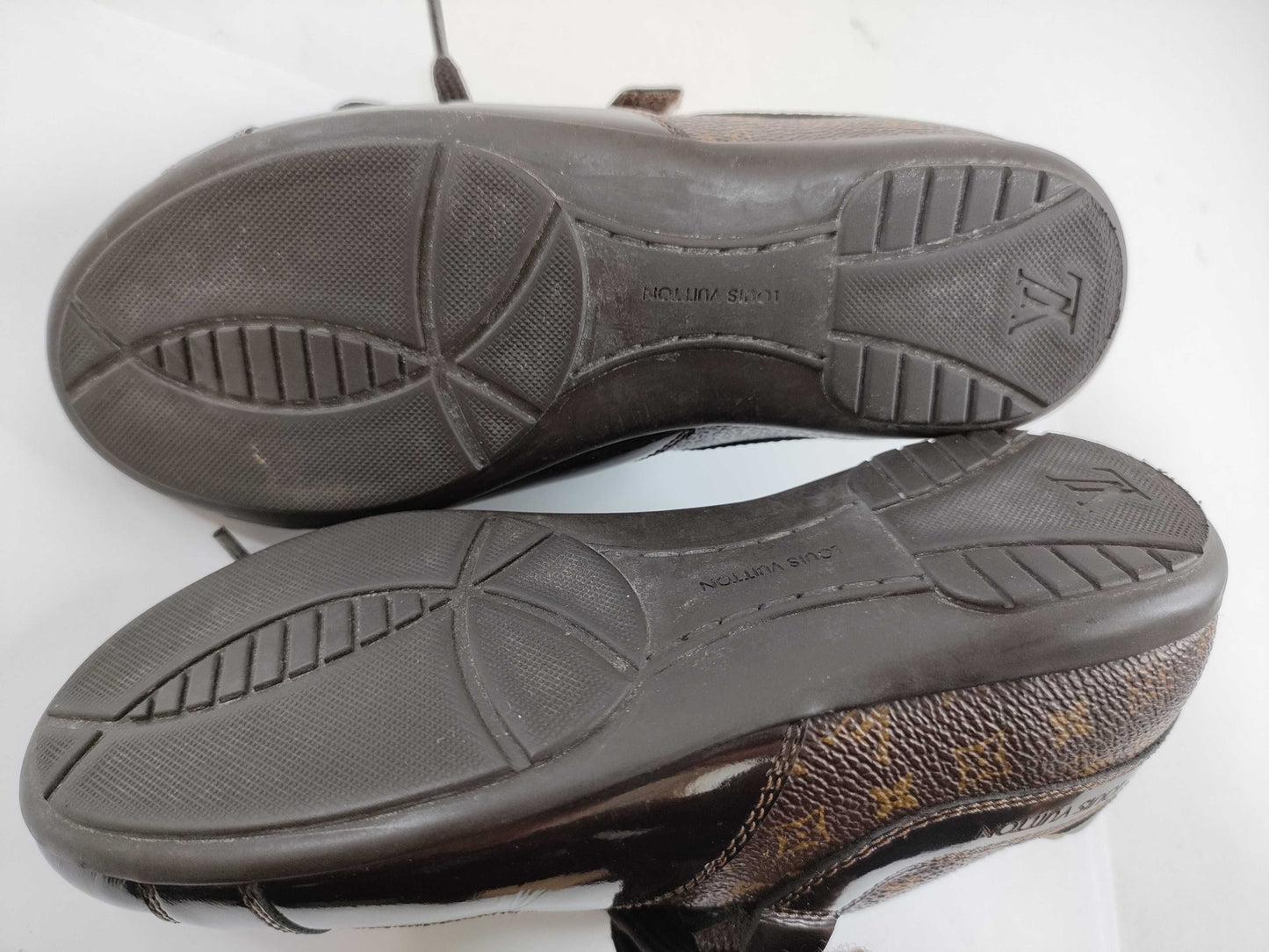 LOUIS VUITTON Monogram Children's Shoes Monogram GO1019 Size 28 Sneakers