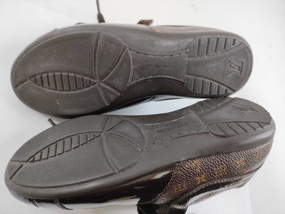 LOUIS VUITTON Monogram Children's Shoes Monogram GO1019 Size 28 Sneakers
