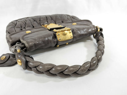 Miu Miu Matelasse 2WAY RR1358 Handbag