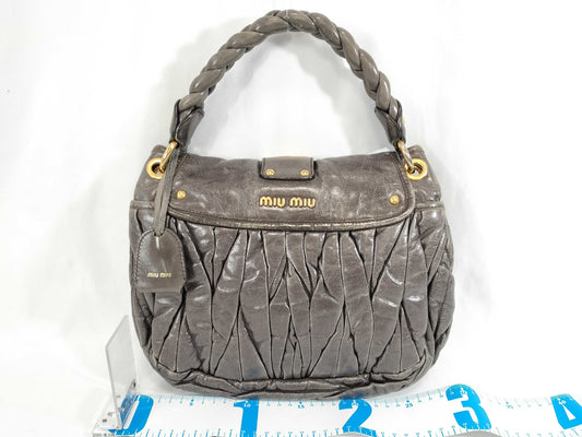 Miu Miu Matelasse 2WAY RR1358 Handbag