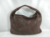 BOTTEGA VENETA Intrecciato Bottega Veneta Hobo Dark Brown Shoulder Bag