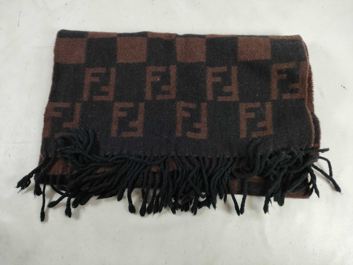 FENDI Zucca pattern scarf