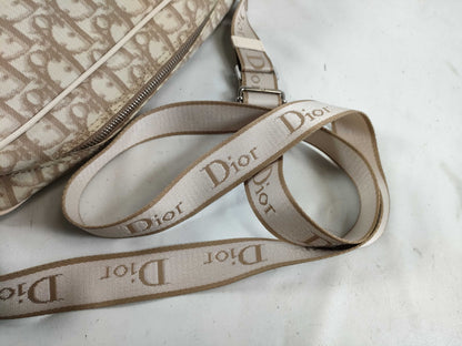 Dior Trotter Floral Print Shoulder Bag
