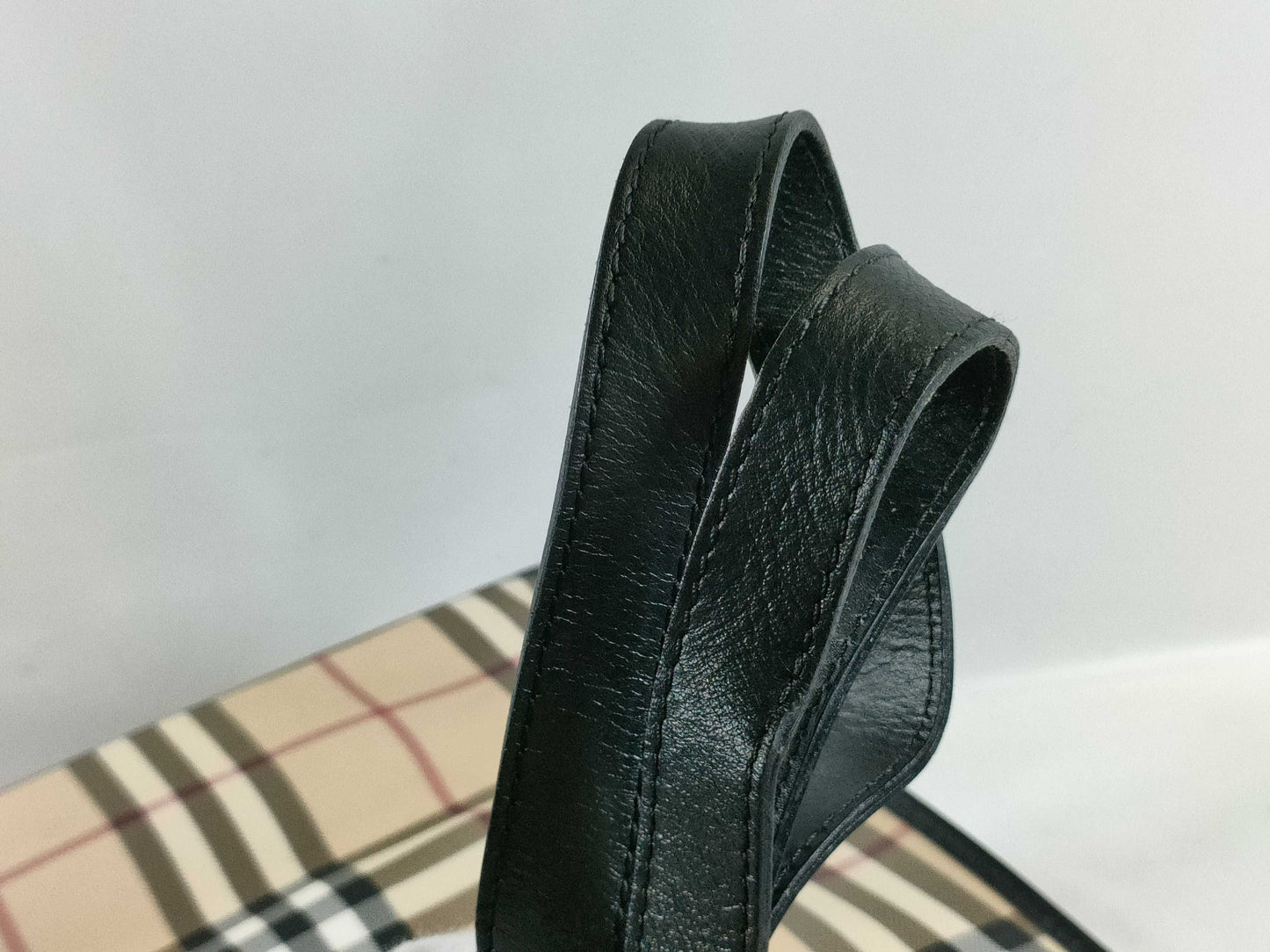 BURBERRY Nova Check Tote Bag