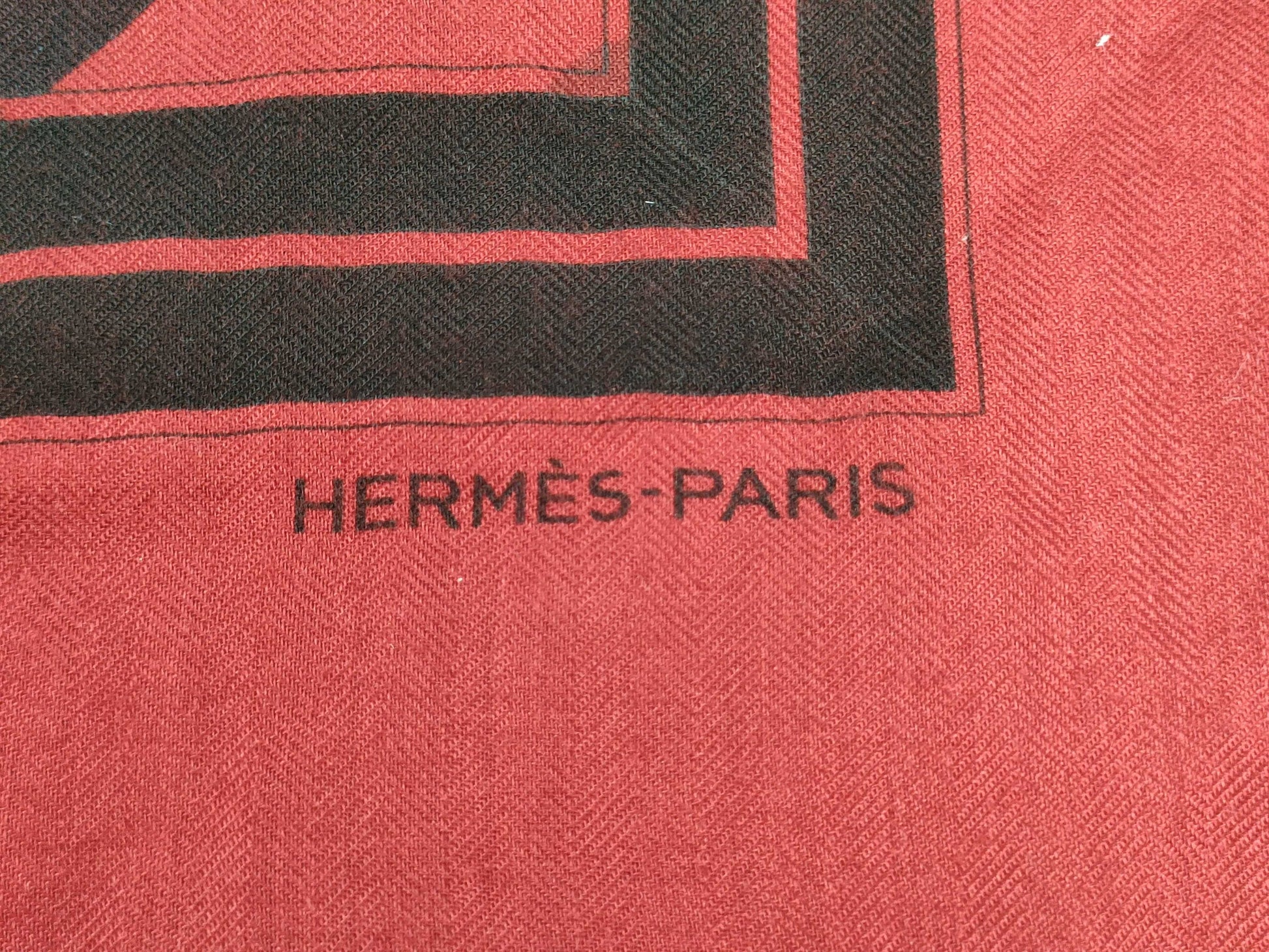 HERMES Carre 140 Cashmere Silk Other Apparel