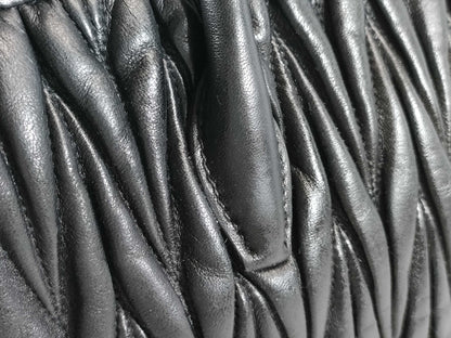 Miu Miu Matelasse Leather 2-Way Handbag