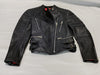 CELINE Phoebe Leather Rider's Jacket, Size 34