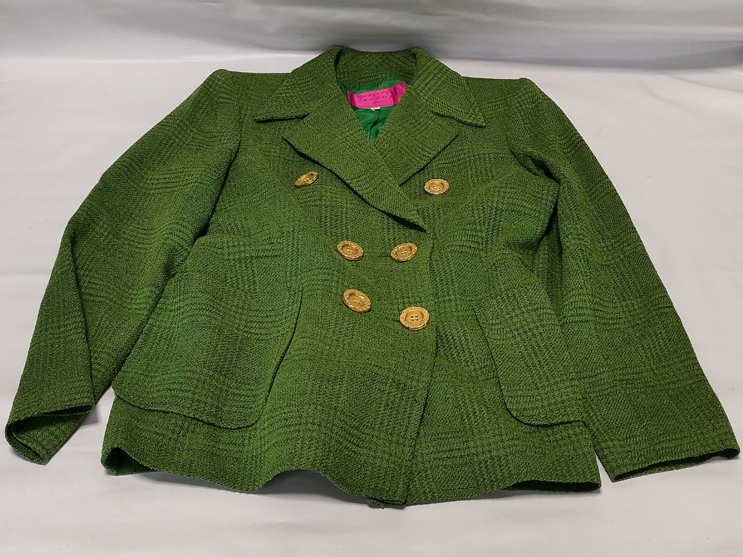 Christian Lacroix Double Breasted Jacket, Size 38