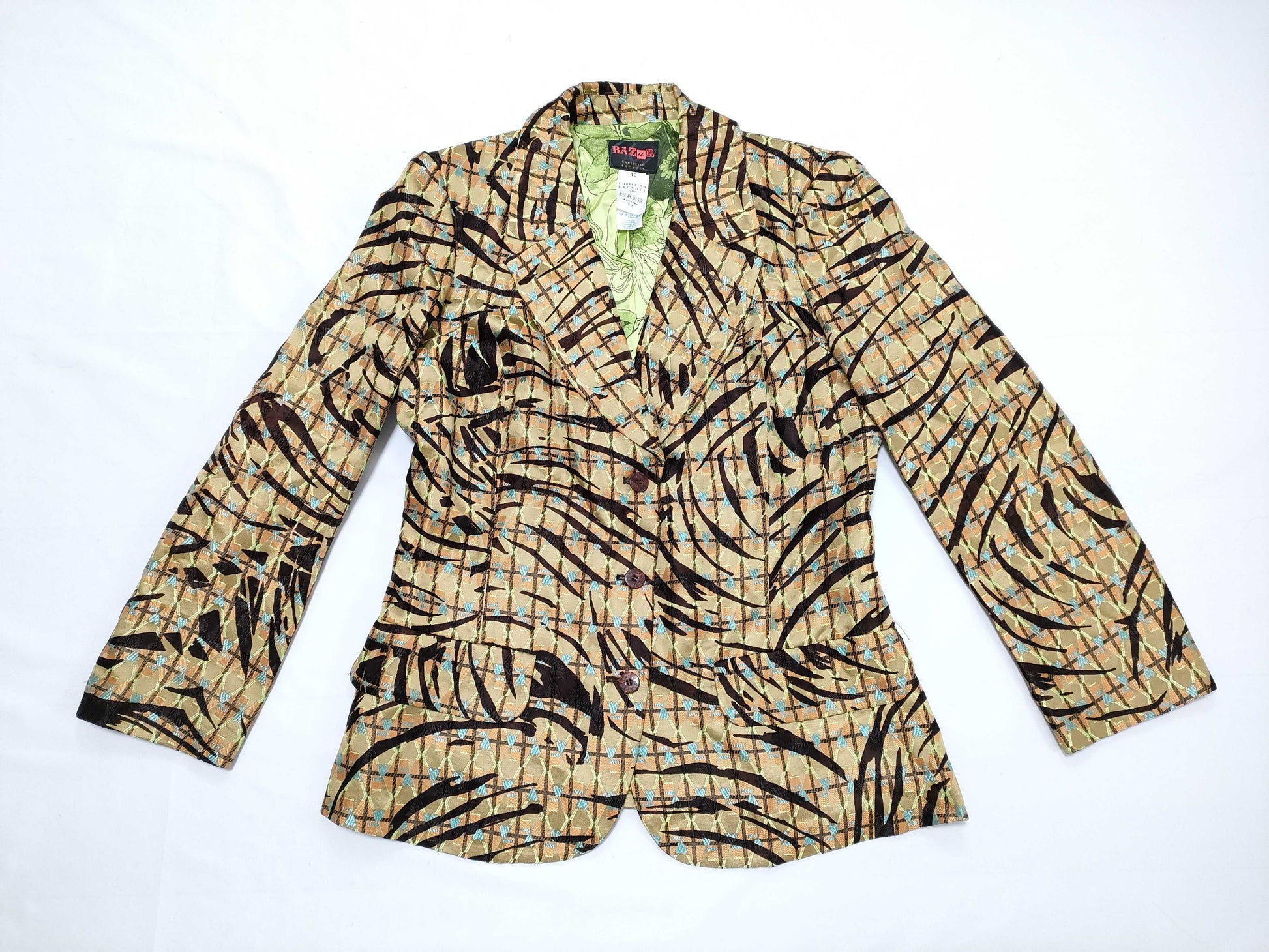 Christian Lacroix all-over print jacket