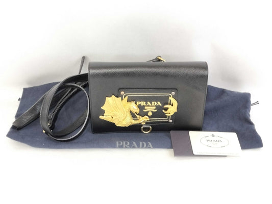 PRADA Prada Shoulder Bag Black Shoulder Bag