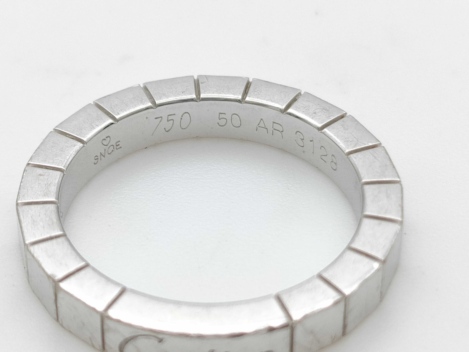 Cartier Lanier #50 WG 750 6.2g Ring 