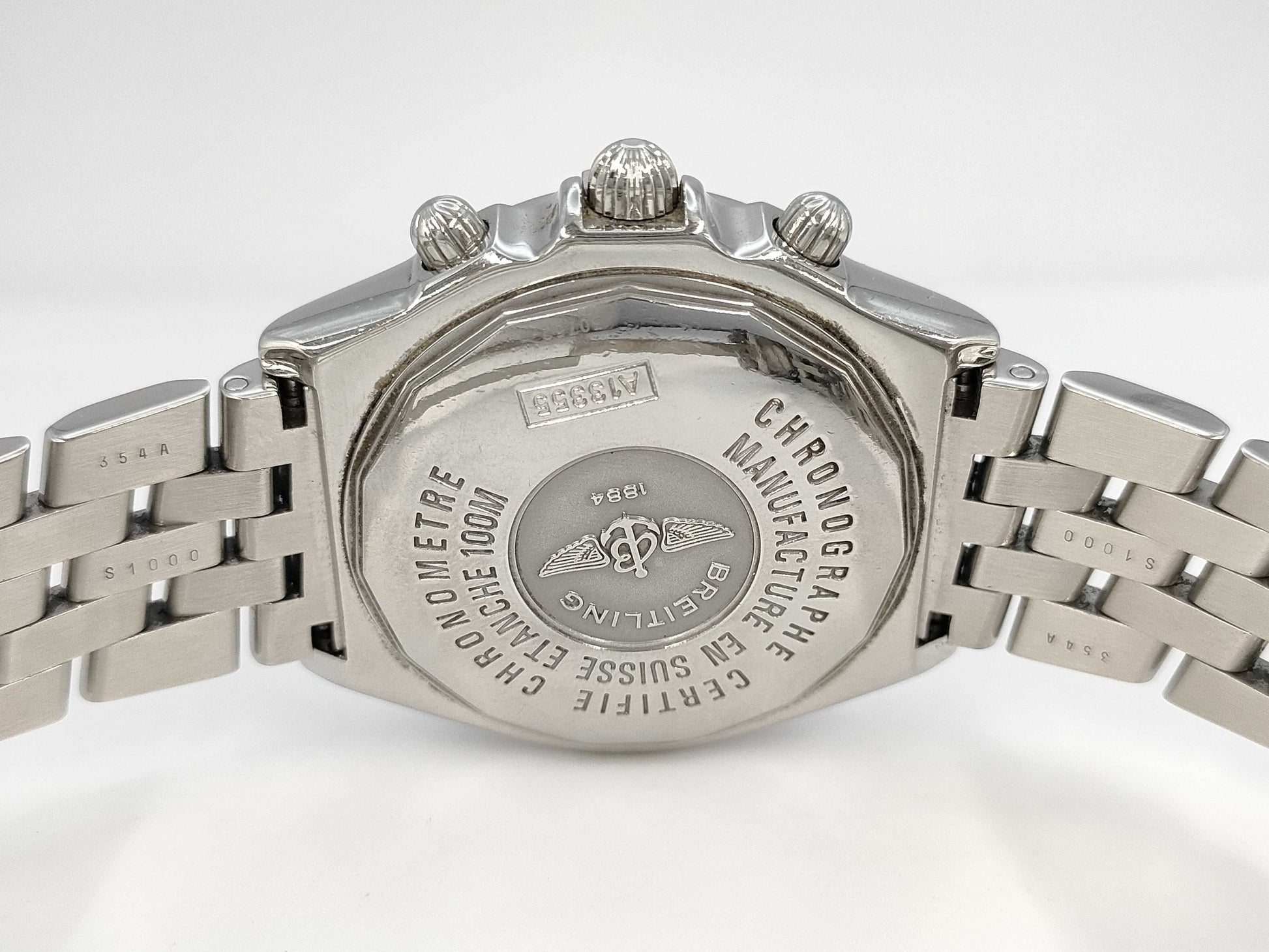 BREITLING Crosswind A13355 50752 Automatic Blue Dial Men's Watch