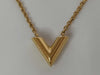 LOUIS VUITTON LV Essential V Necklace Necklace