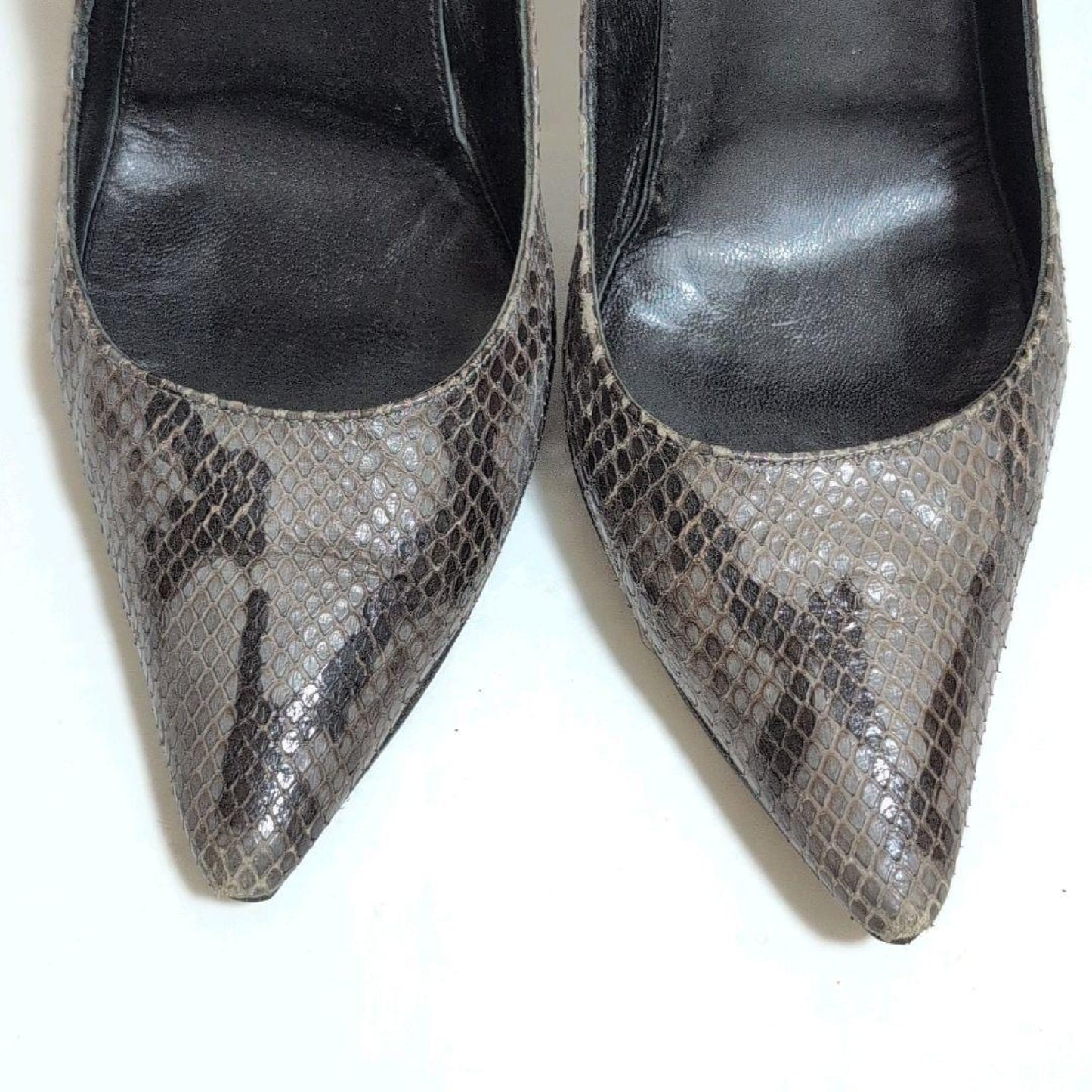 Sergio Rossi Sergio Rossi heel pumps in python leather, size 36 1/2 