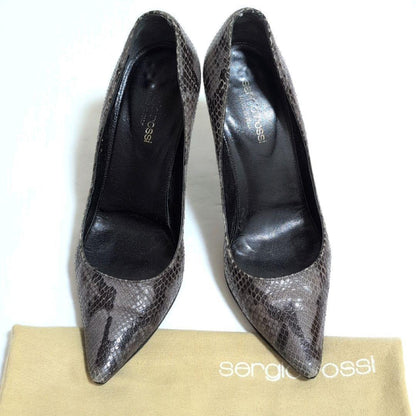 Sergio Rossi Sergio Rossi heel pumps in python leather, size 36 1/2 