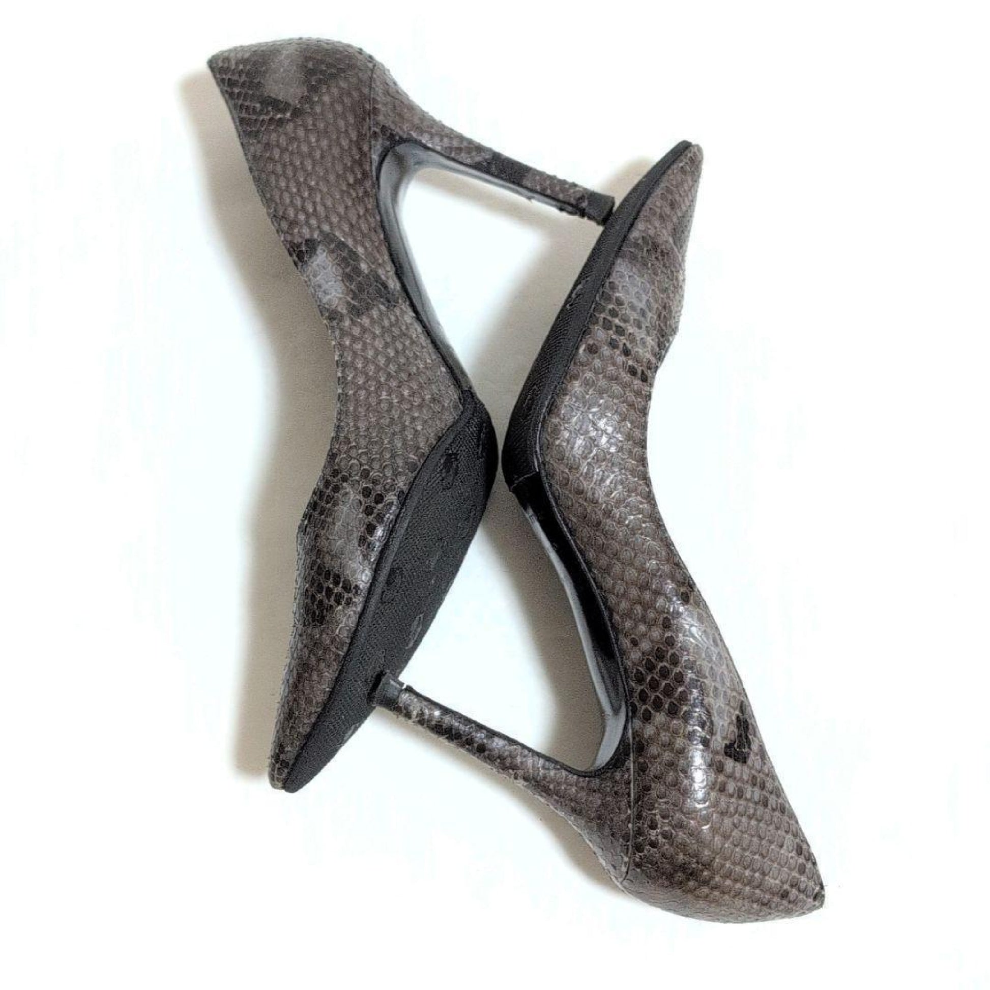 Sergio Rossi Sergio Rossi heel pumps in python leather, size 36 1/2 