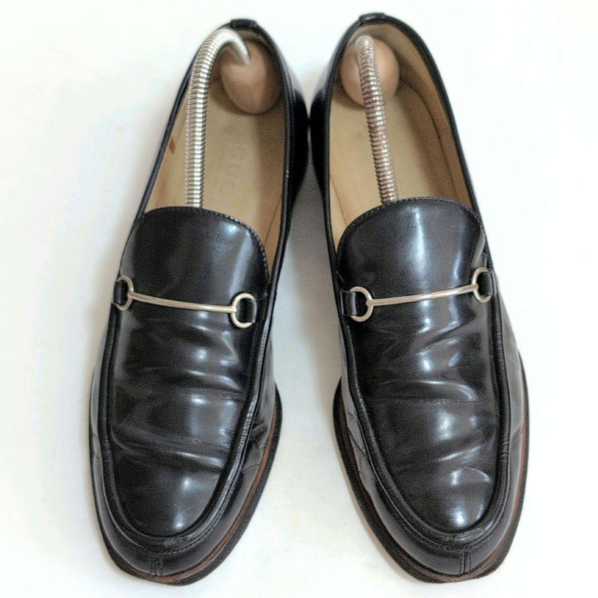 GUCCI Horsebit Loafers, Size 37 1/2 