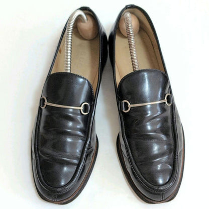 GUCCI Horsebit Loafers, Size 37 1/2 