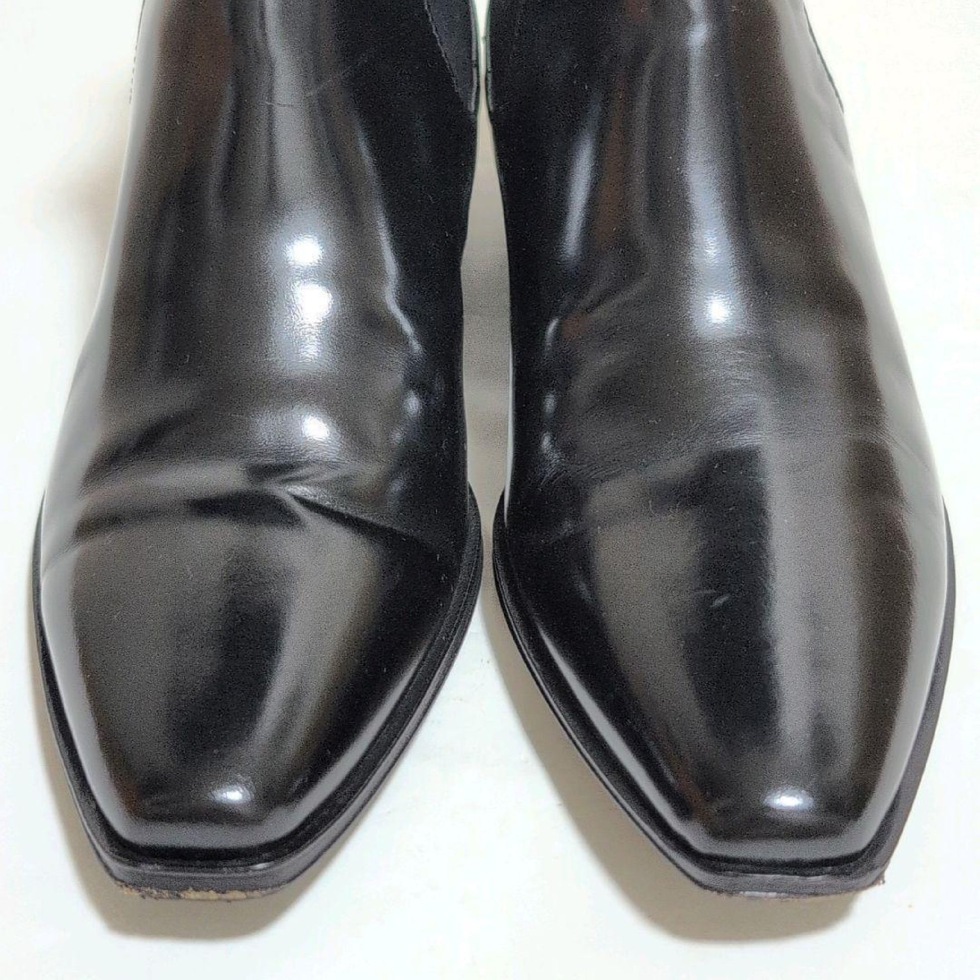 PRADA PRADA Side Gore Boots Leather Size 35 Other Shoes