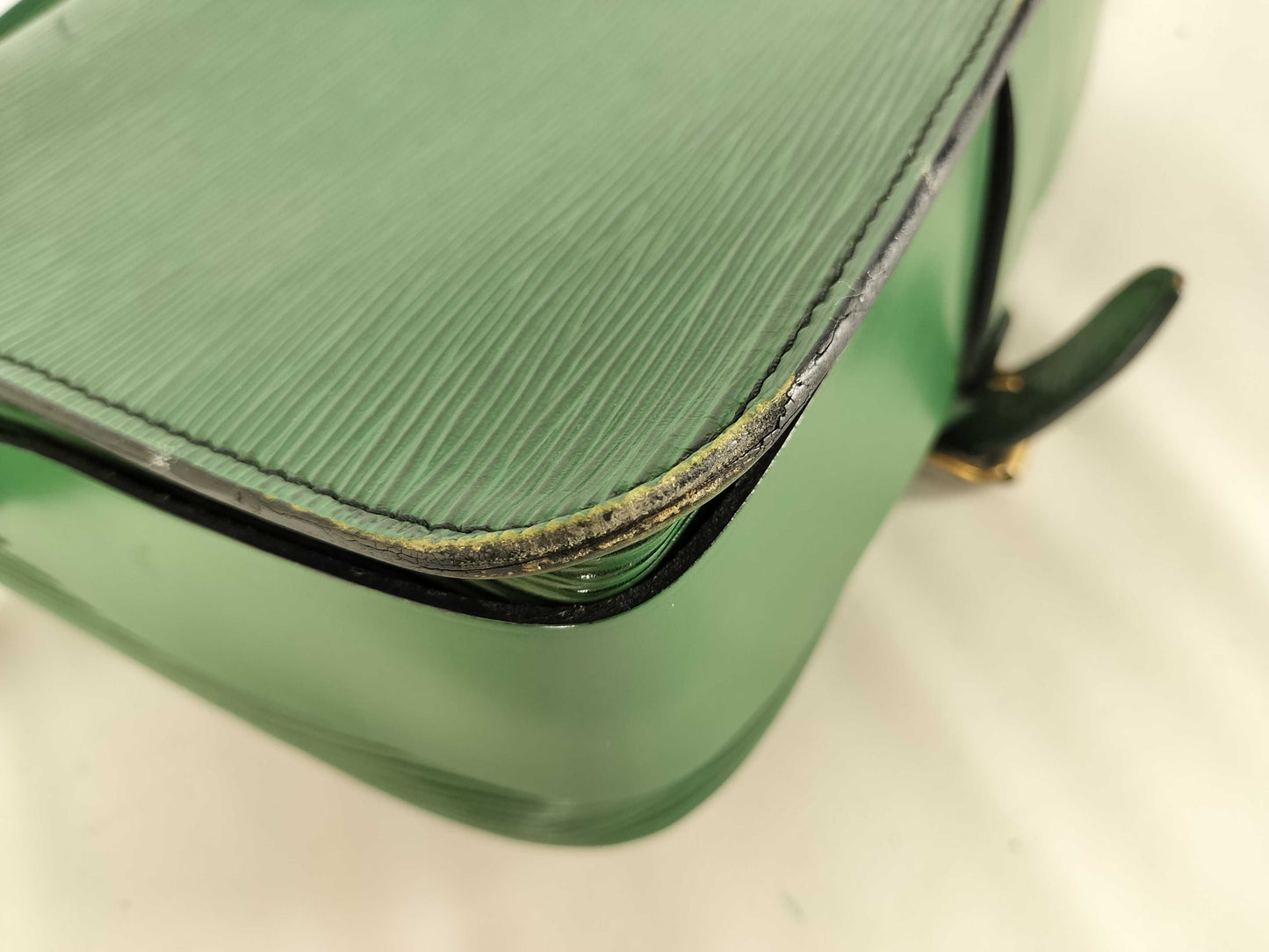 LOUIS VUITTON Epi Leather Shoulder Bag, Carte Ciel MM, M52244, Epi Leather, Borneo Green, MI0940 Shoulder Bag