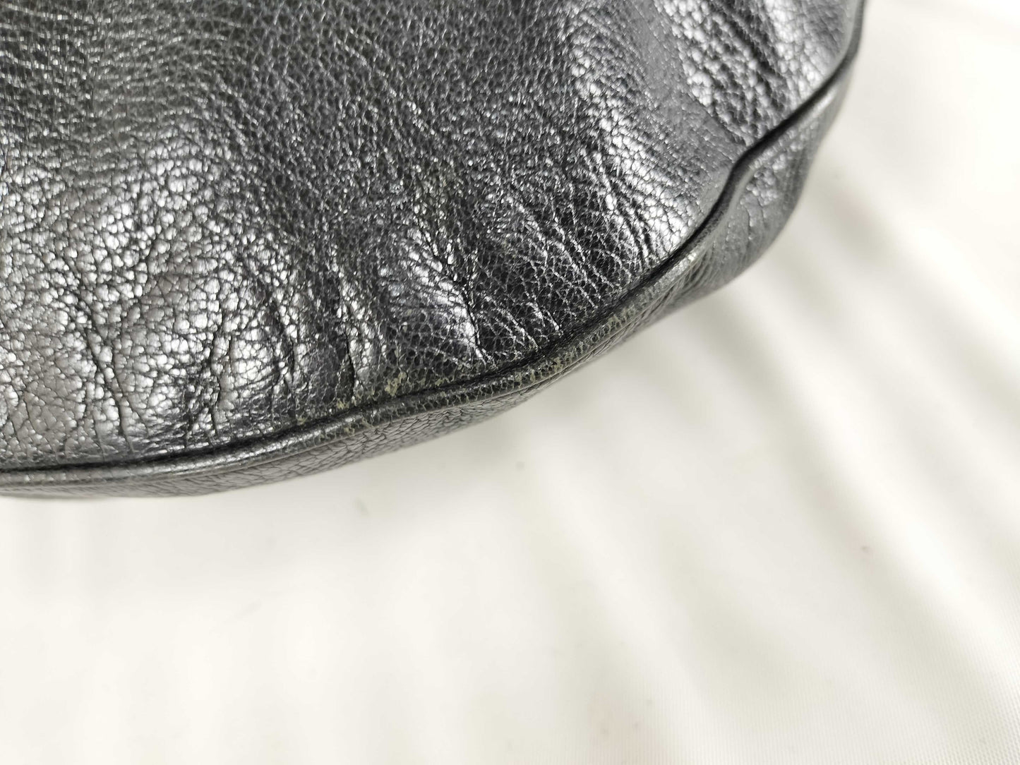 GUCCI / Shoulder Bag / Soho / 121546 / Interlocking / Studs / Calfskin / Black Shoulder Bag