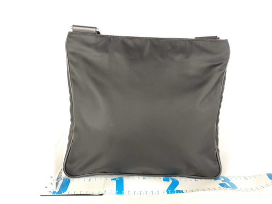 PRADA Nylon Prada Shoulder Bag/2VH251/Tesuto/Nylon/Black Shoulder Bag
