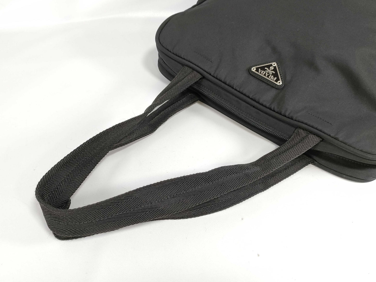 PRADA Nylon Prada/Business Tote Bag/Tesuto/Nylon/Black Tote Bag