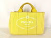 PRADA Prada/Tote Bag/Canapa/BN2439/Canvas/Yellow Handbag