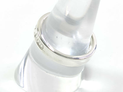 Tiffany & Co. Tiffany / Sterling Silver Narrow Ring / 1837 / 925 / Silver Color / 4.1g Ring