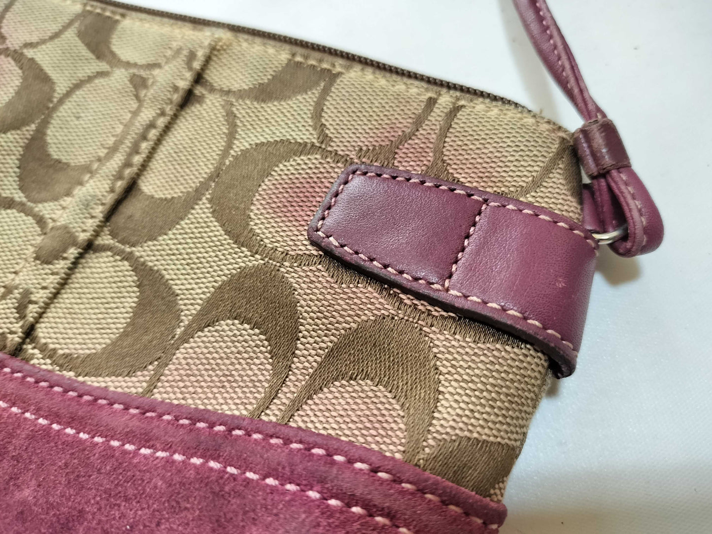 COACH Signature Coach/5 Bags/As Is Shoulder Bag