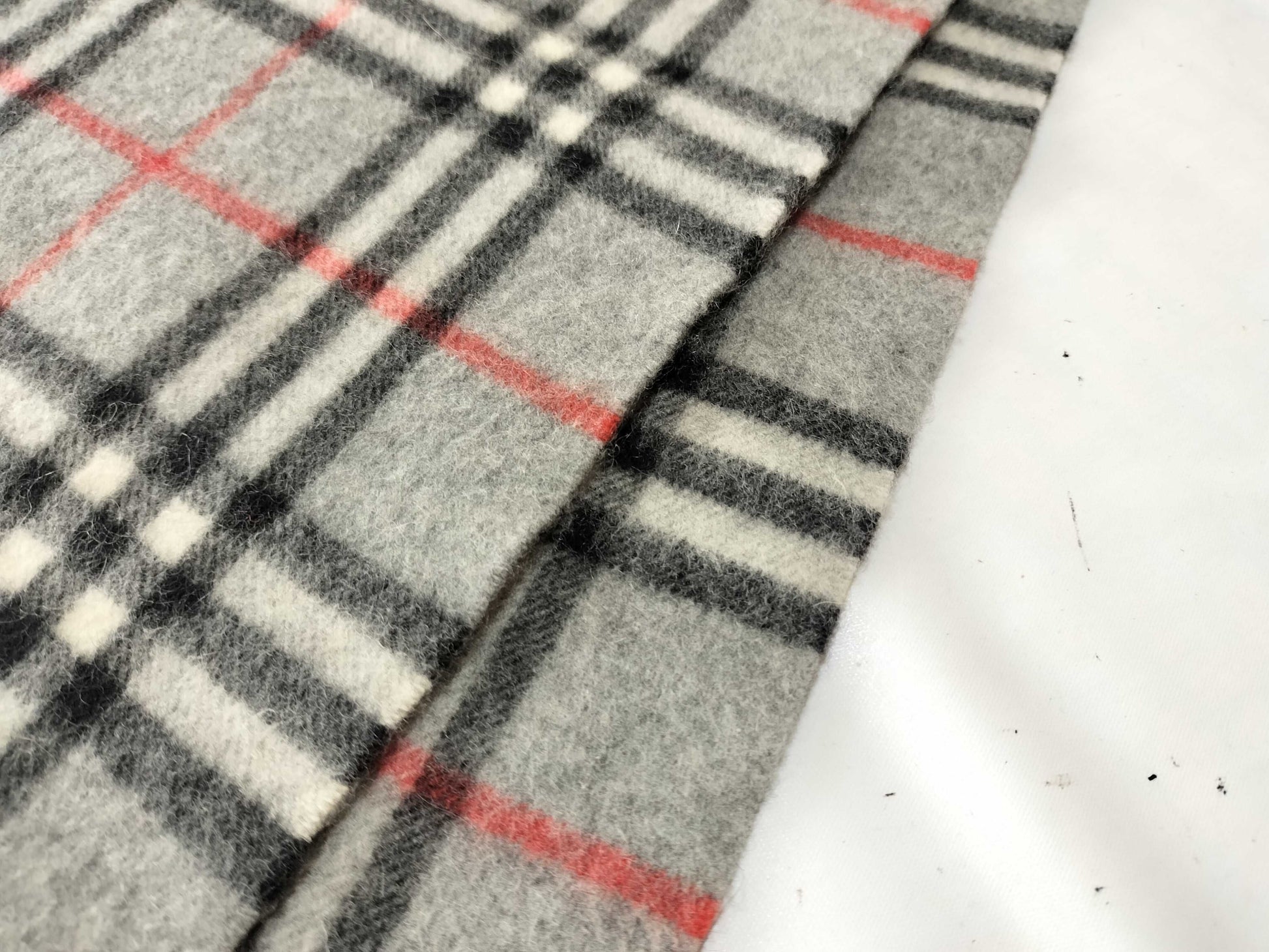 Burberrys/Fringe Scarf/Nova Check/Sanyo Shokai/100% Cashmere/Gray Scarf