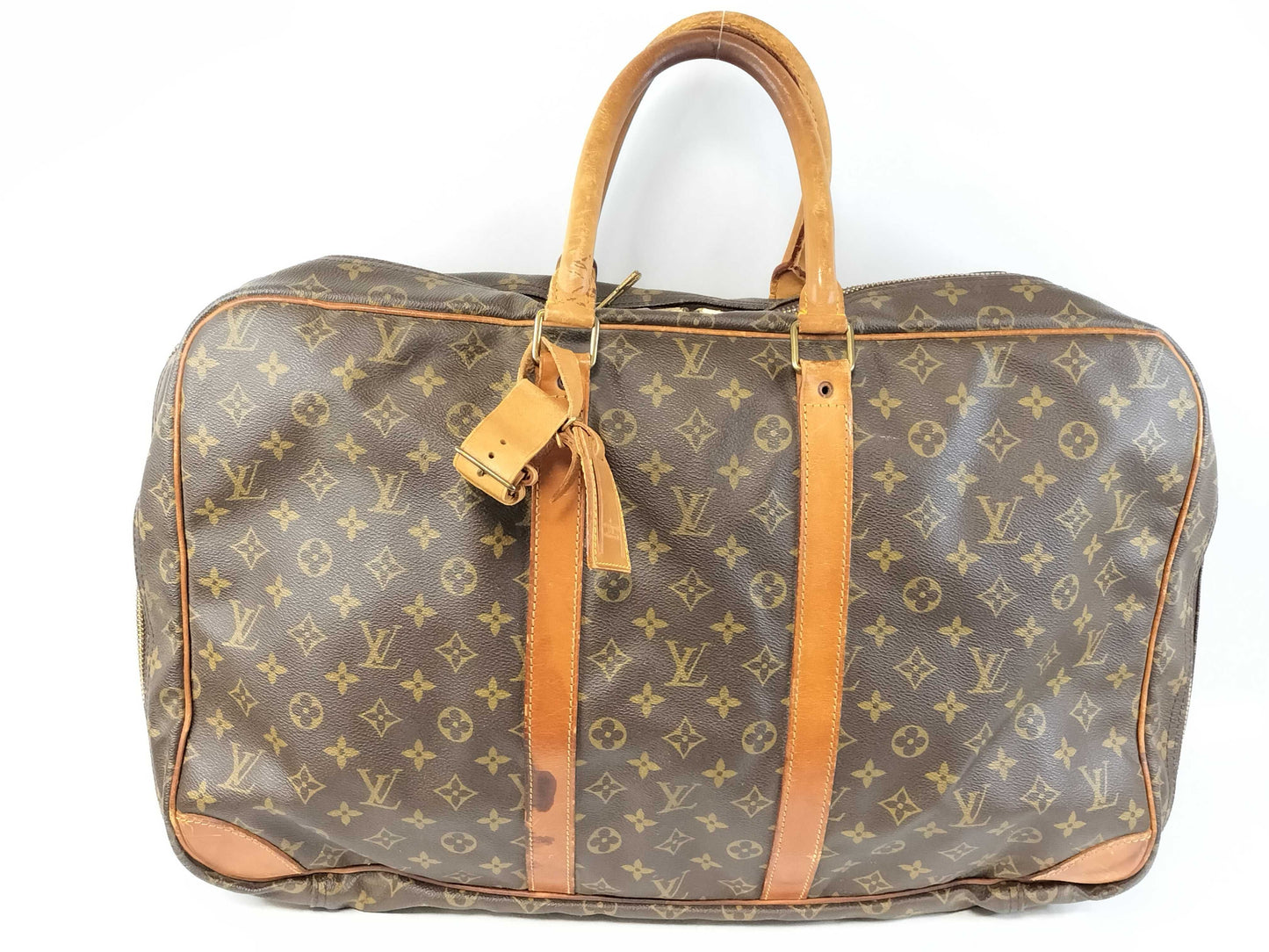 LOUIS VUITTON Monogram Sirius 55 Boston Business Handbag M41404