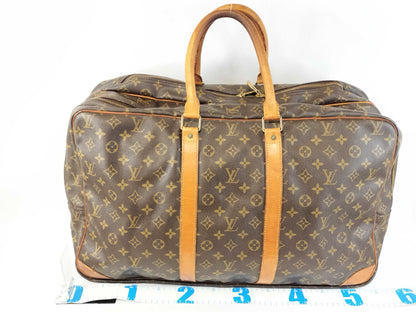 LOUIS VUITTON Monogram Sirius 55 Boston Business Handbag M41404