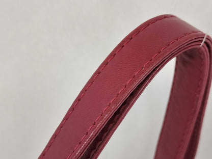 LOEWE Nappa Leather Fringe Red Pink Handbag Shoulder Bag