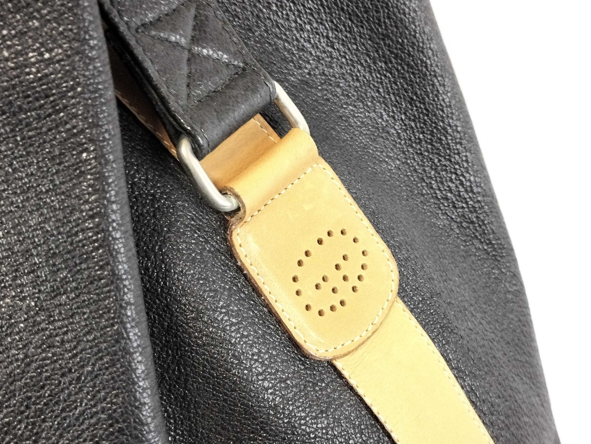 GUCCI Old Gucci GUCCI 012 58 5618 Old Gucci Leather Backpack Bag Rucksack