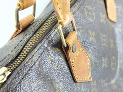 LOUIS VUITTON Monogram Louis Vuitton M41526 Monogram Speedy 30 Handbag