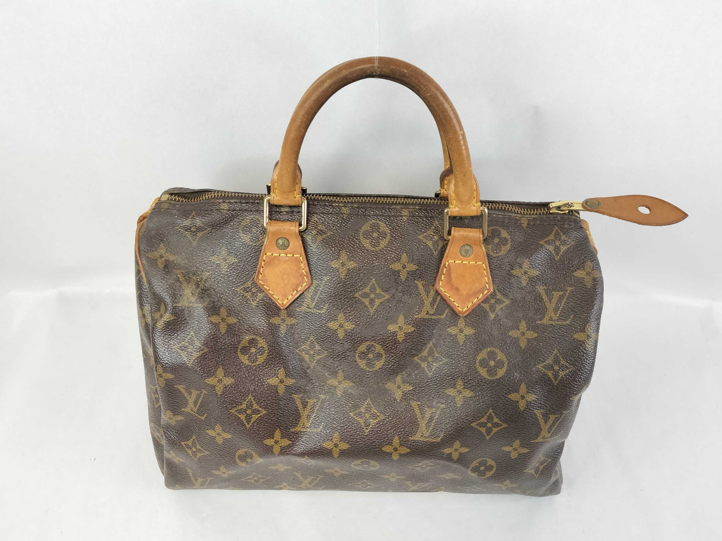 LOUIS VUITTON Monogram Louis Vuitton M41526 Monogram Speedy 30 Handbag