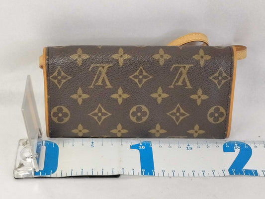 LOUIS VUITTON Monogram Pochette Twin Shoulder Bag M51854