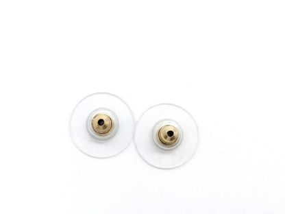 CHANEL Coco Mark Earrings with Engraving 12 P Earrings