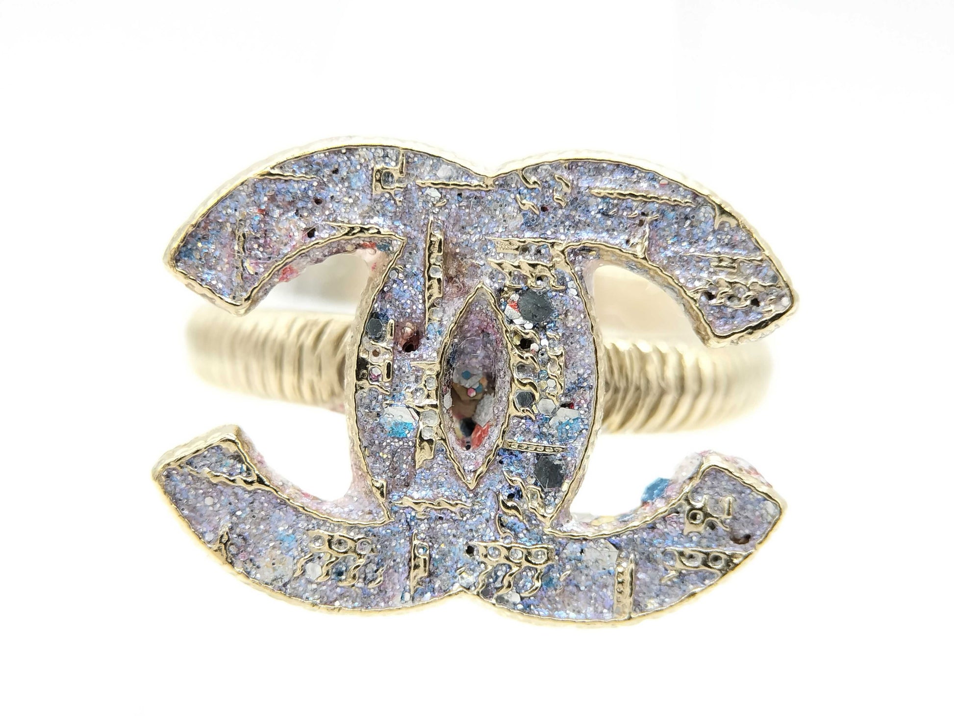 CHANEL Coco Mark, size 12, engraved, 13 B ring