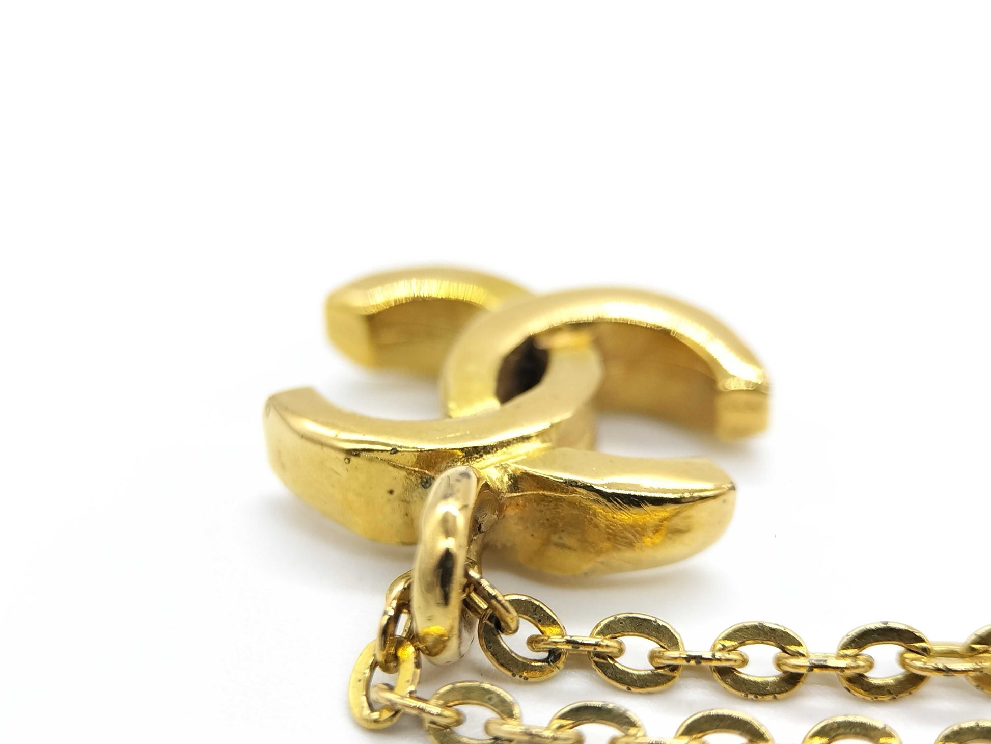 CHANEL Coco Mark Necklace with Engraving