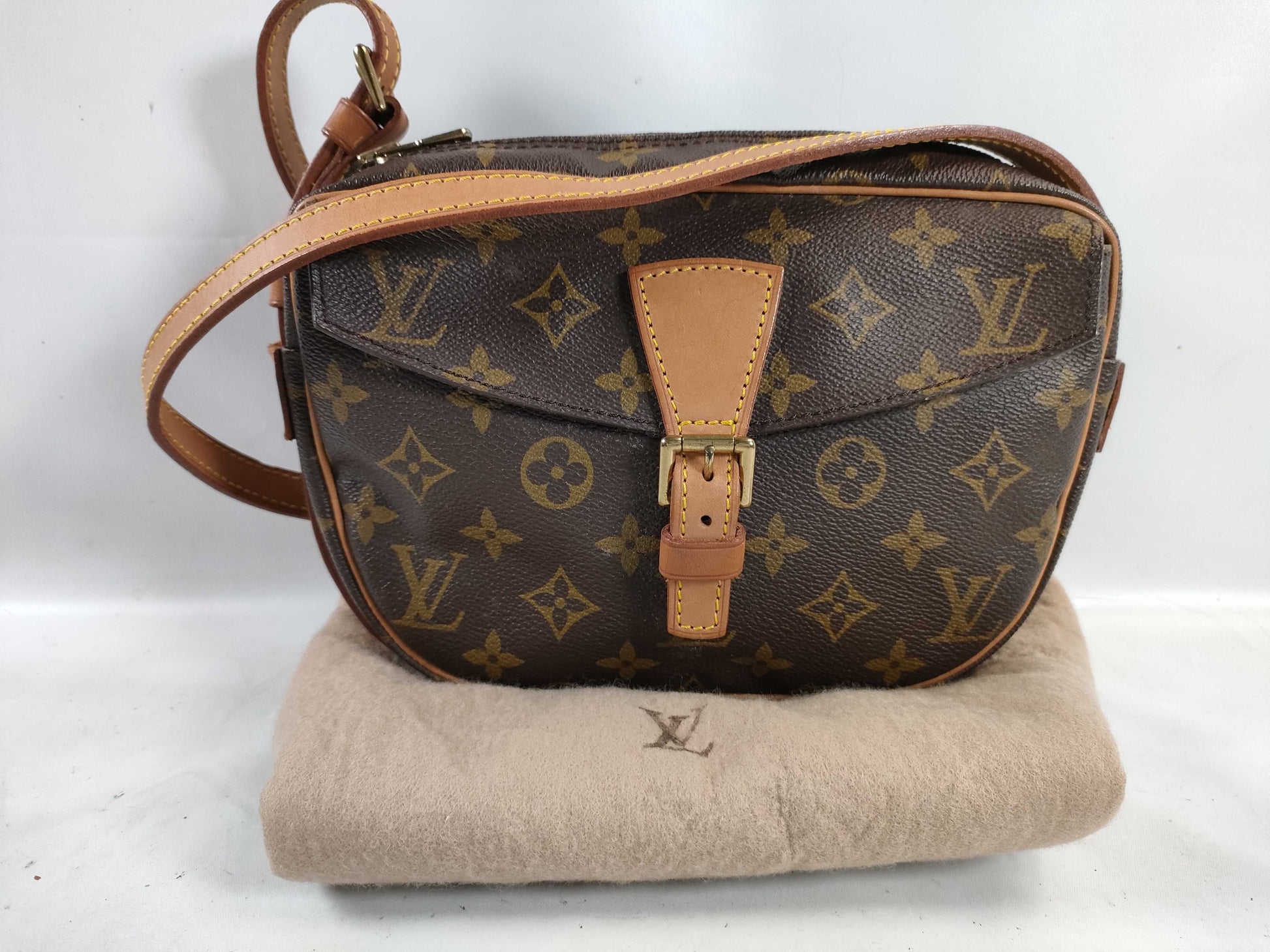 LOUIS VUITTON Monogram Jeune Fille GM M51225 Shoulder Bag