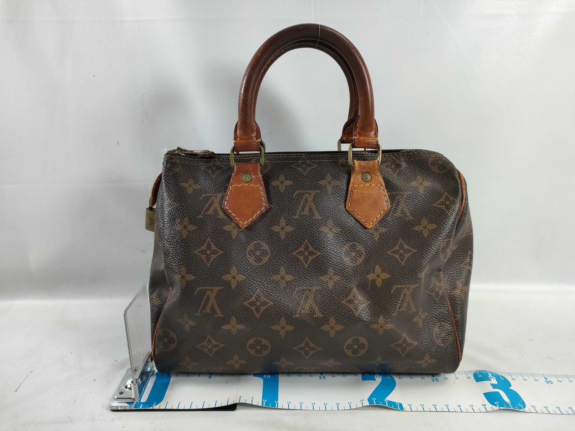 LOUIS VUITTON Monogram Speedy 25 M41528 Handbag