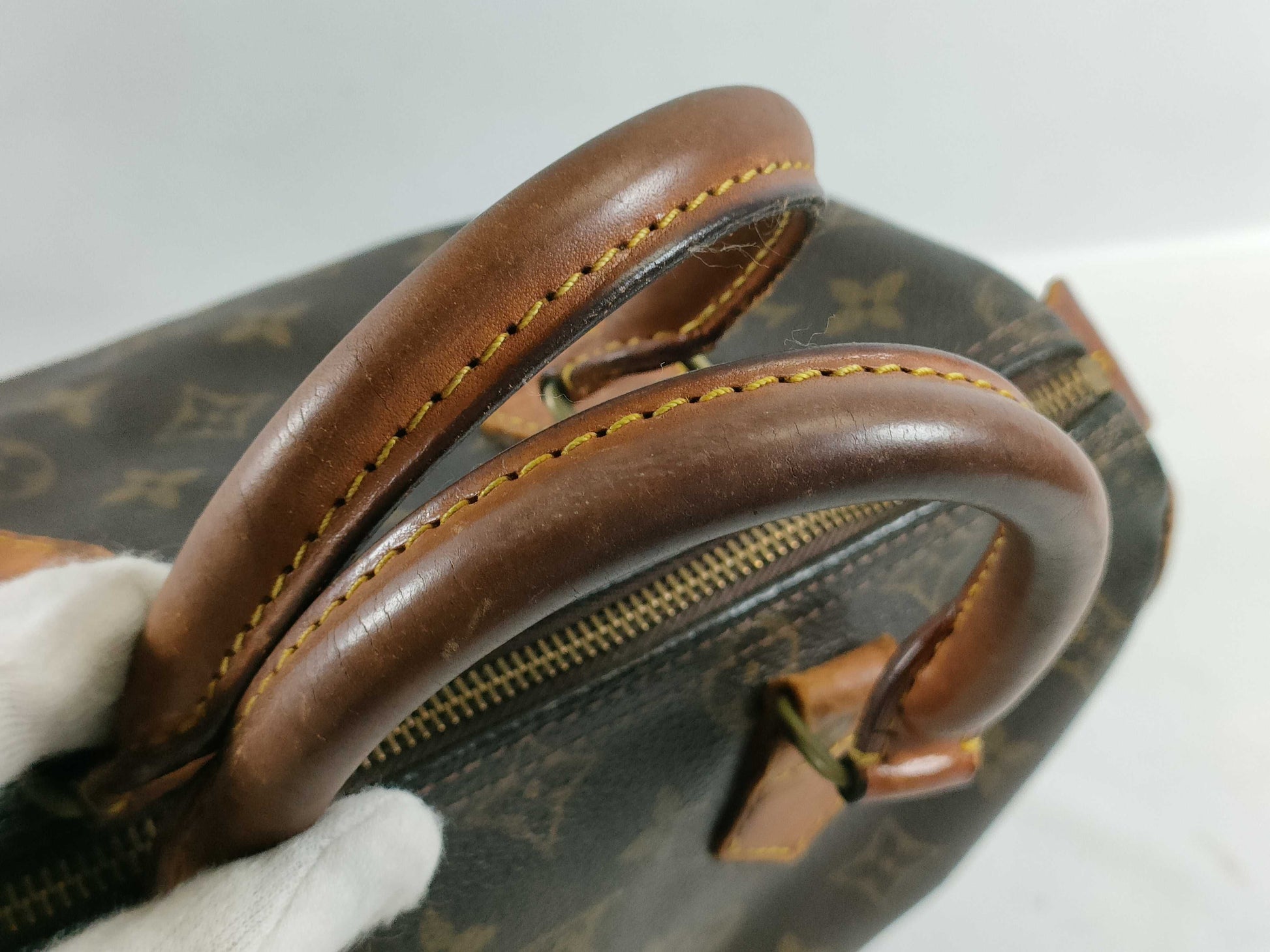 LOUIS VUITTON Monogram Speedy 25 M41528 Handbag