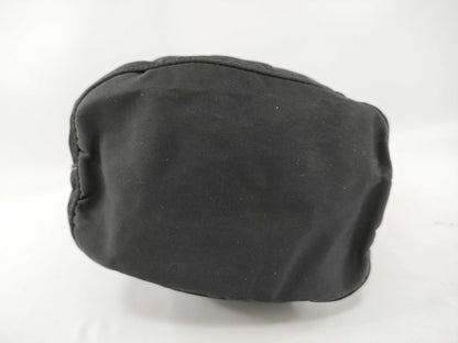 PRADA Nylon Prada Drawstring Pouch, Black Nylon Pouch