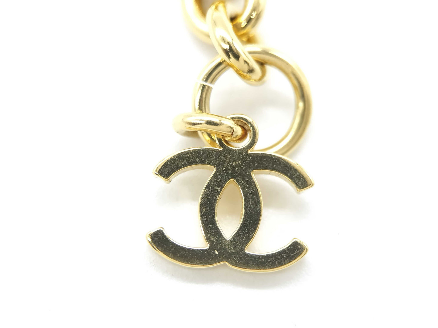 CHANEL Coco Mark CHANEL Chanel Coco Mark Necklace Pendant Metal Necklace